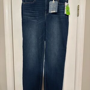 Democracy Women's Straight Leg Jeans - Dark Blue